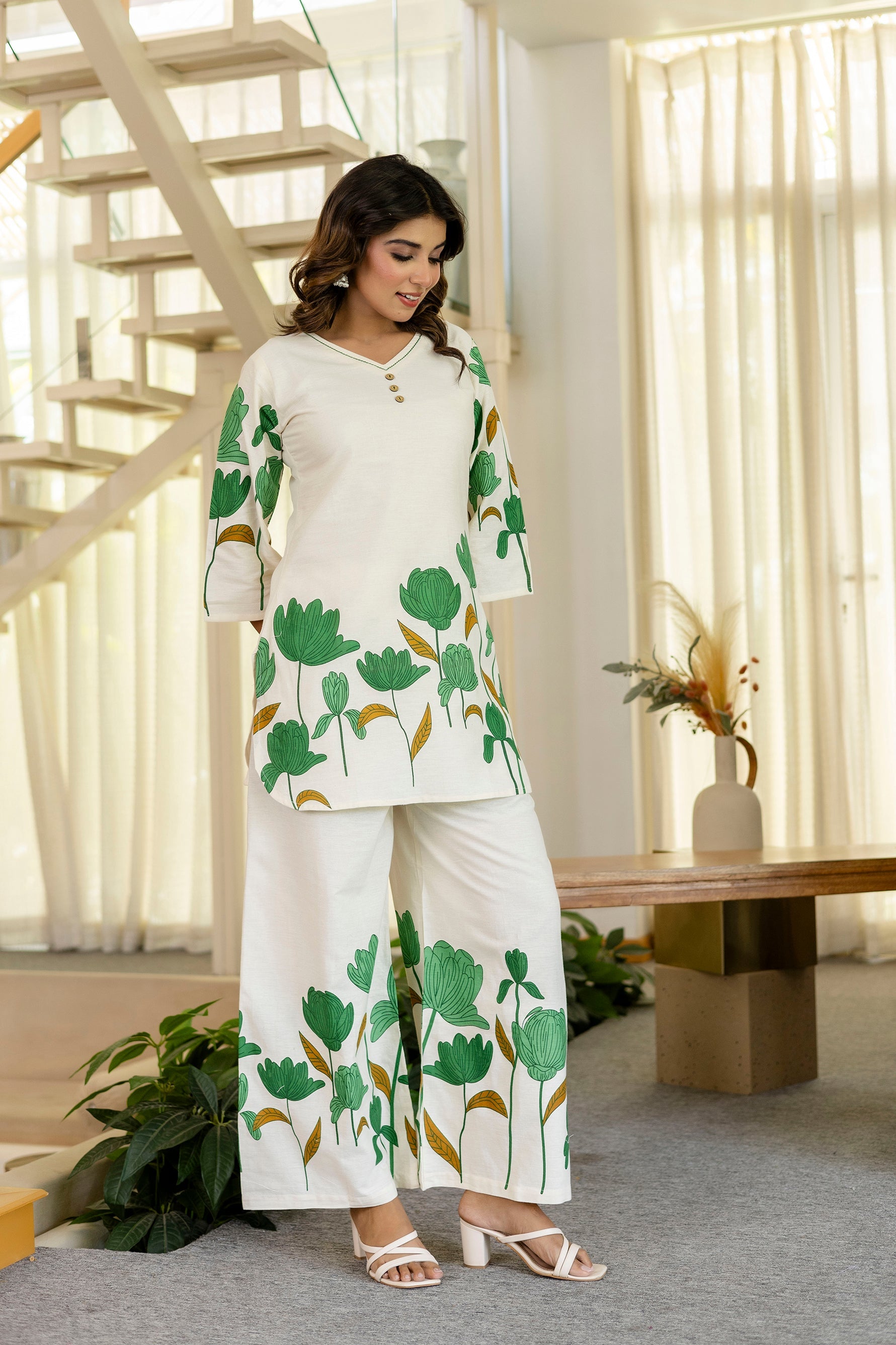 Mistflora Cotton Flex Co-ord Set - Me&My