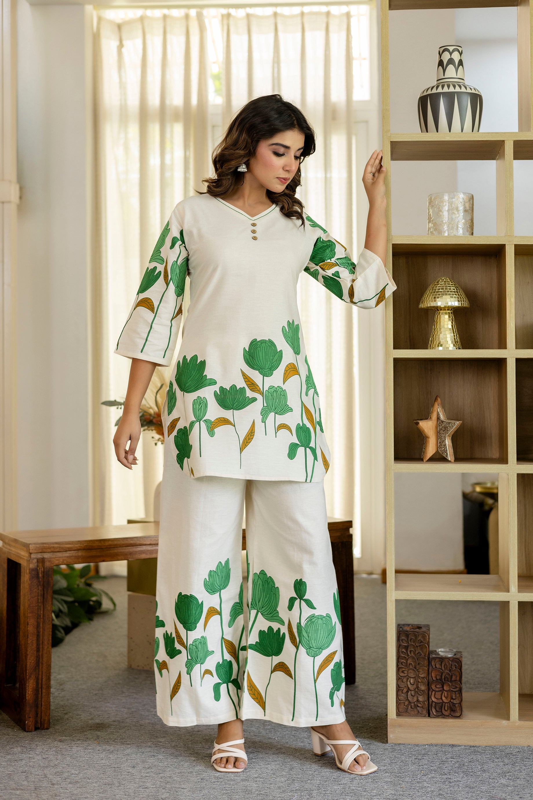 Mistflora Cotton Flex Co-ord Set - Me&My