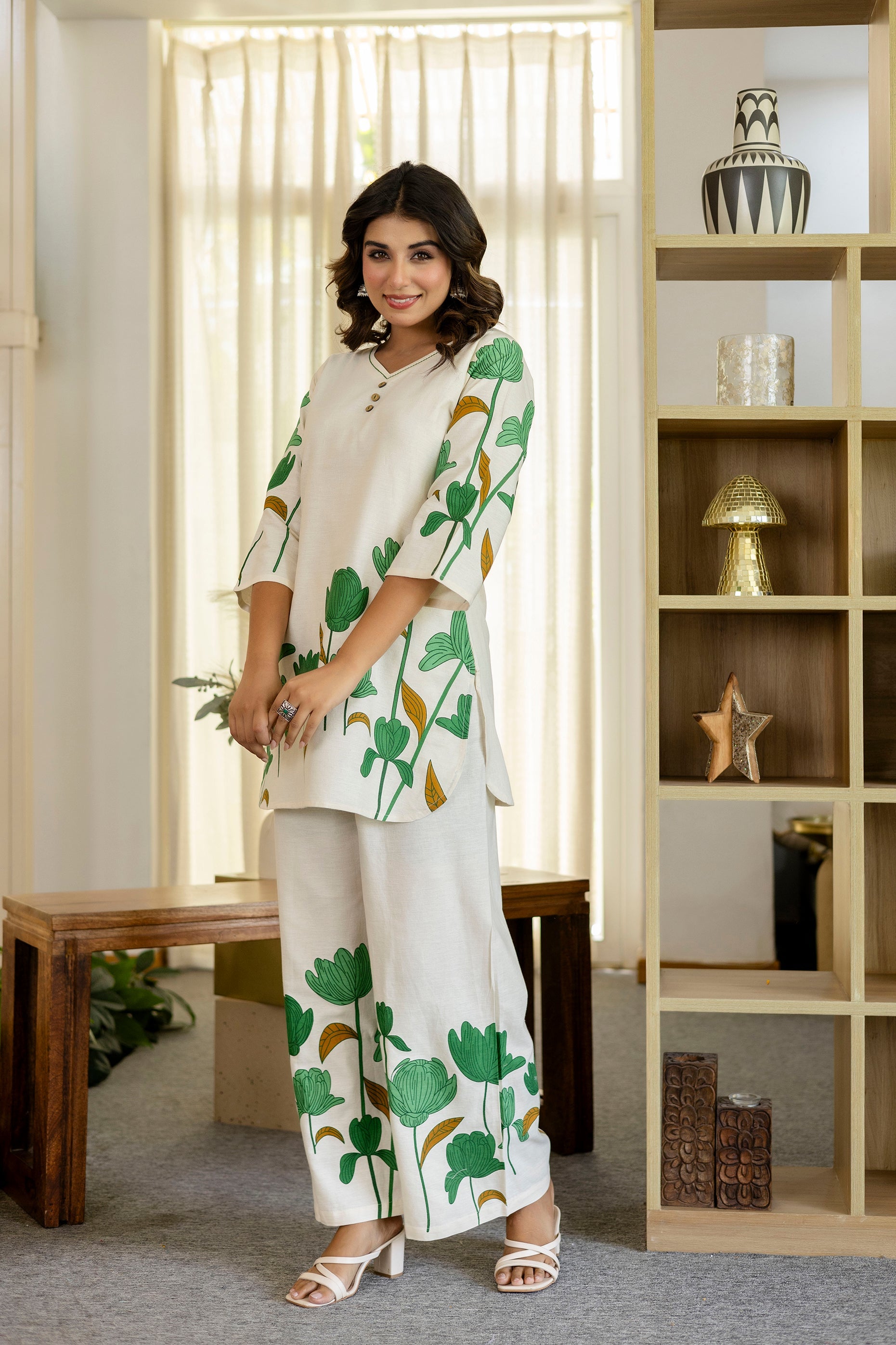 Mistflora Cotton Flex Co-ord Set - Me&My