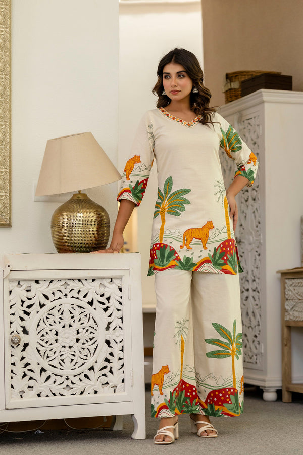 Gardenwake Cotton Flex Co-ord Set