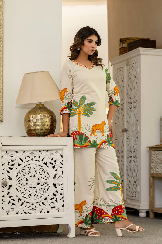 Gardenwake Cotton Flex Co-ord Set - Me&My