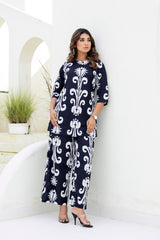 Baroque Elegance Cotton Co-ord Set - Me&My