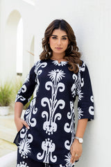 Baroque Elegance Cotton Co-ord Set - Me&My