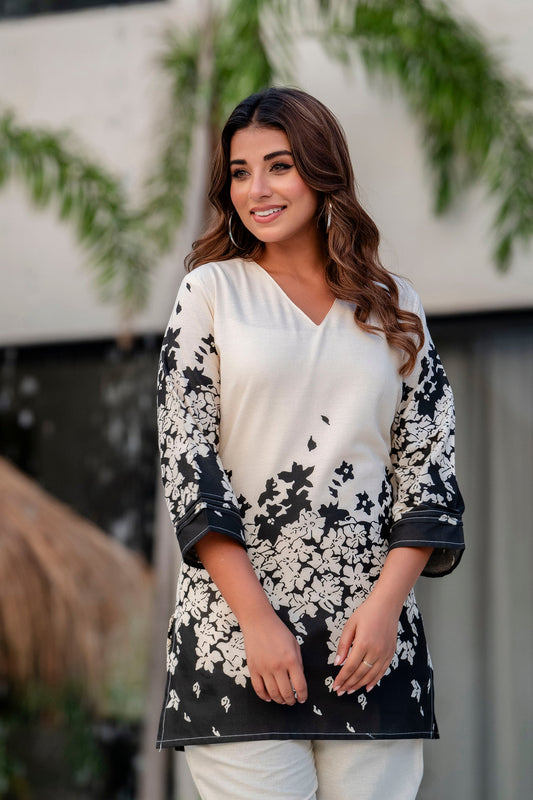 Dove Charm Cotton Flex Co-ord Set - Me&My