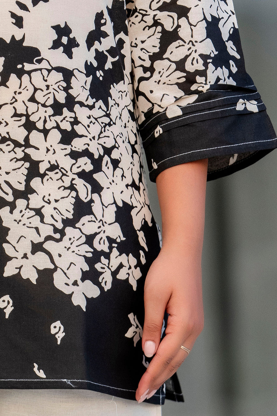 Dove Charm Cotton Flex Co-ord Set — image 3