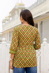 Fernshade Cotton Printed Top Me & MY