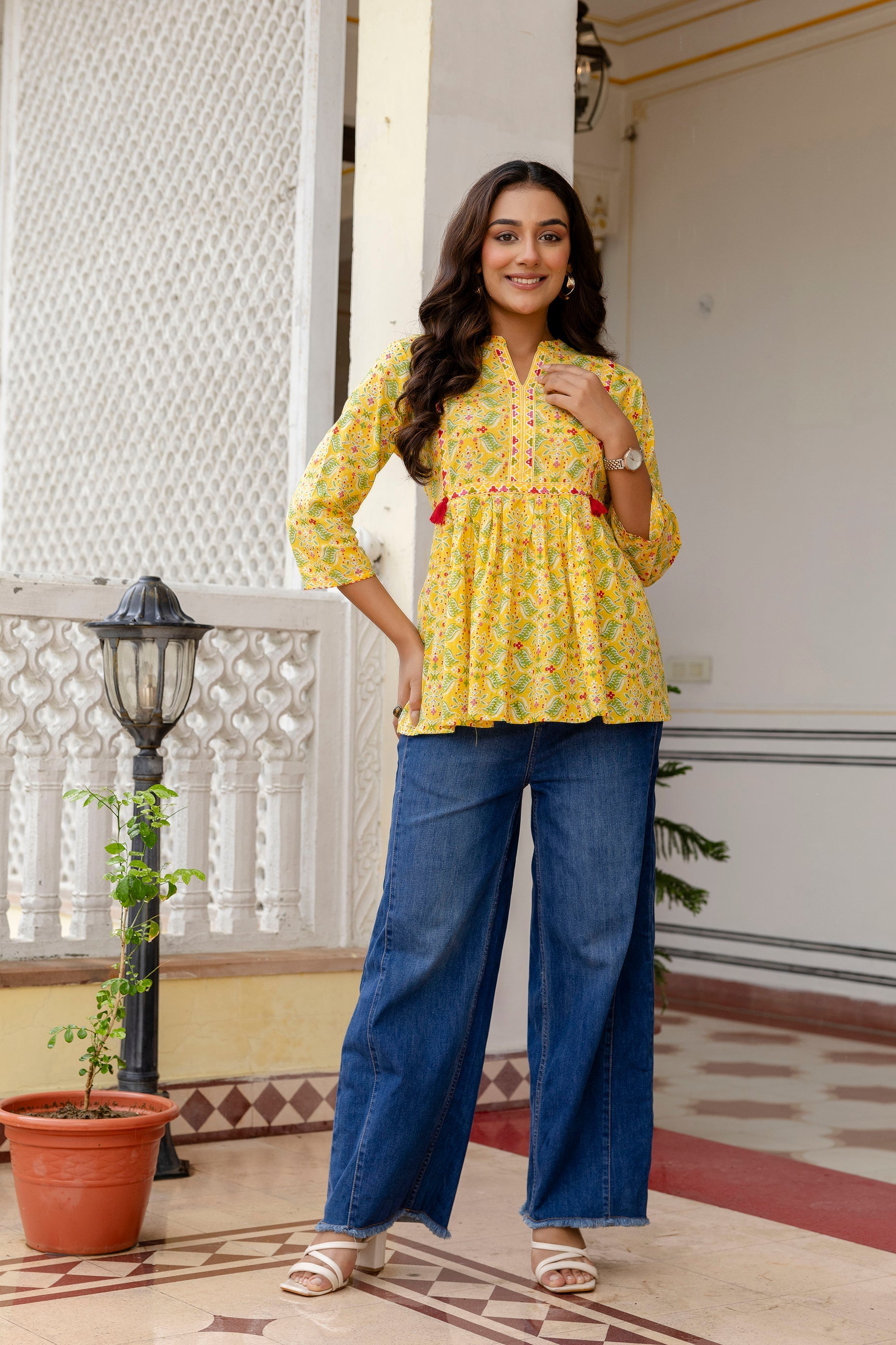 Lemonflare Cotton Top Me & My