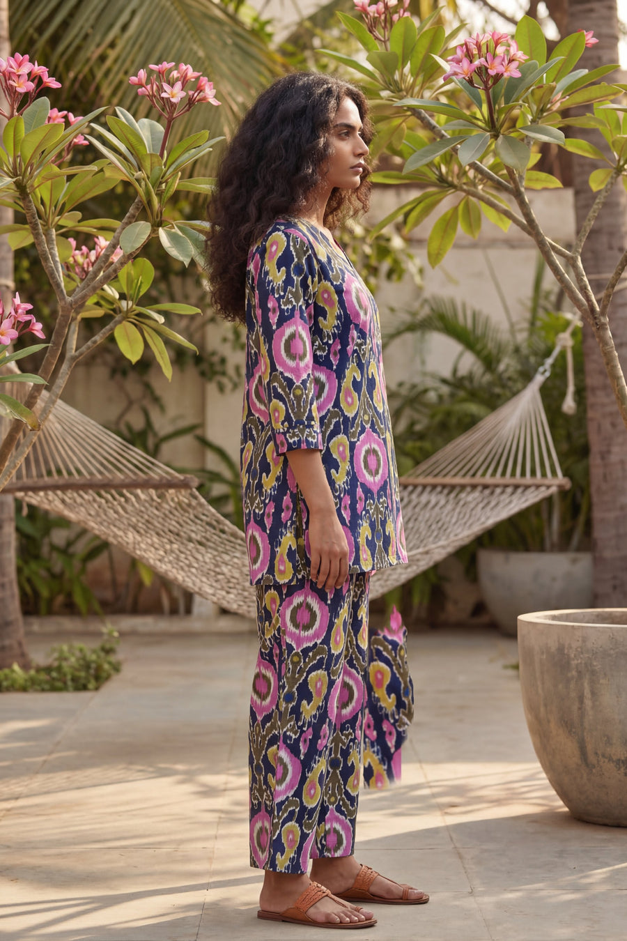 Cosmic Circles Navy Cotton Co-ord Set — image 8
