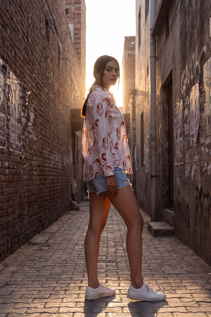 Cloud White Cotton Shirt — image 5