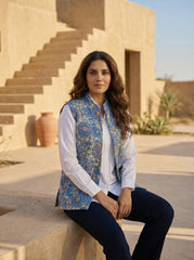 Bloomtide Cotton Reversible Quilted Jacket