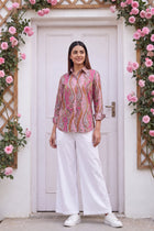 Blush Quartz Cotton Shirt