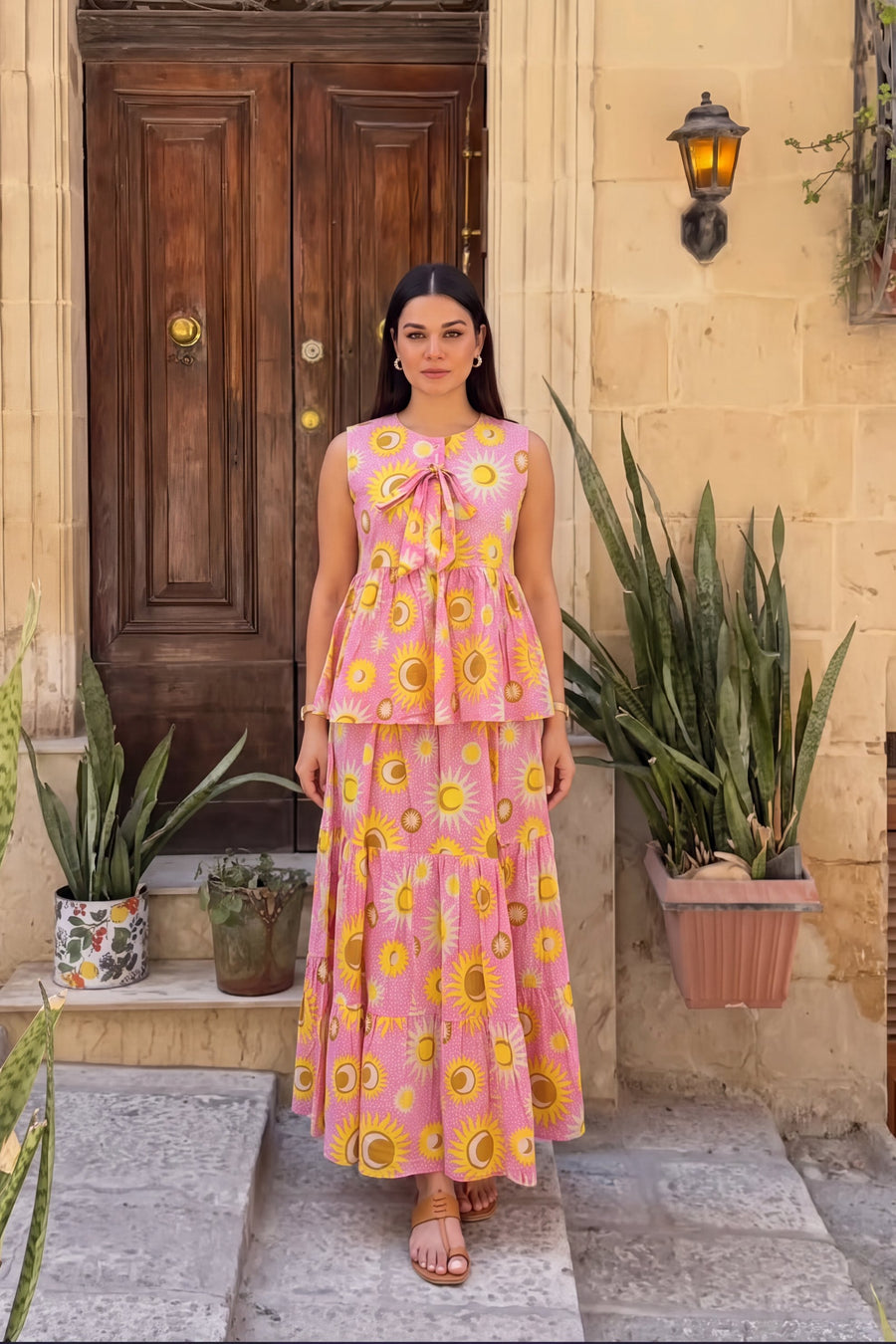 Rose Waltz Cotton Skirt Set — image 9