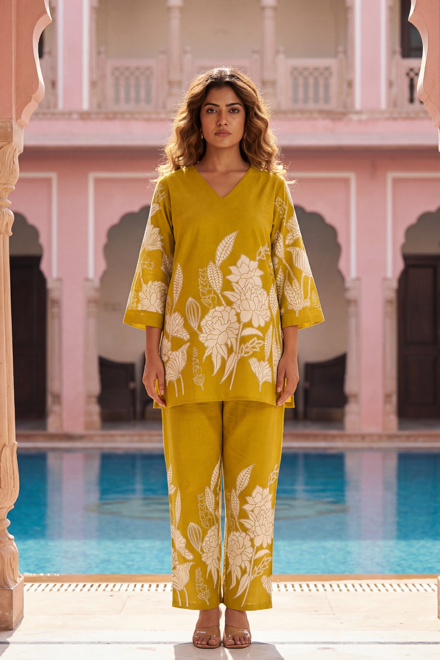 Mustard Gardens Heritage Cotton Flex Co-ord Set — image 4