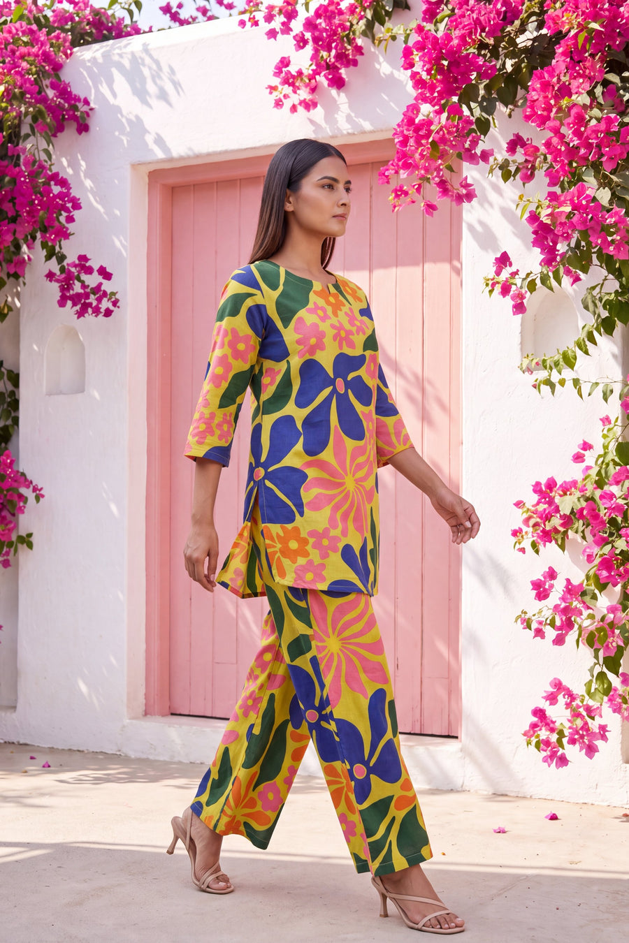 Cedarwood Olive Cotton Co-ord Set — image 3