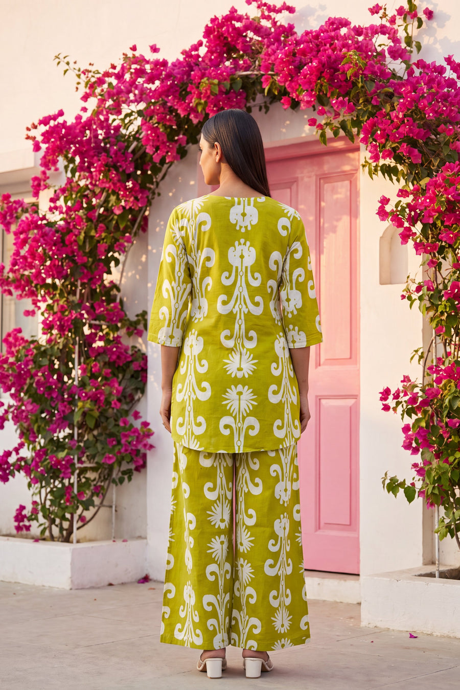 Spruce Glade Green Cotton Co-ord Set — image 4