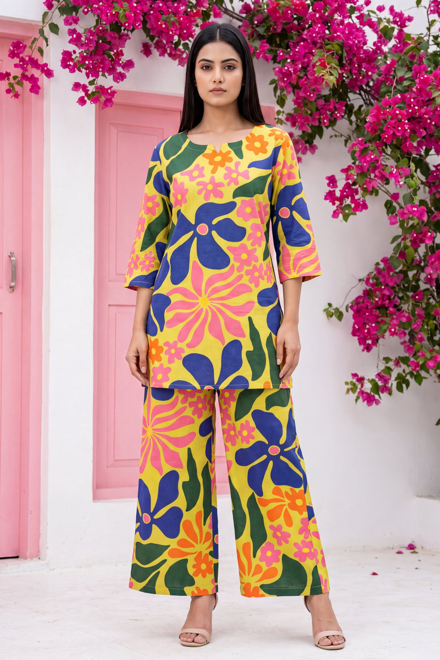 Cedarwood Olive Cotton Co-ord Set — image 5