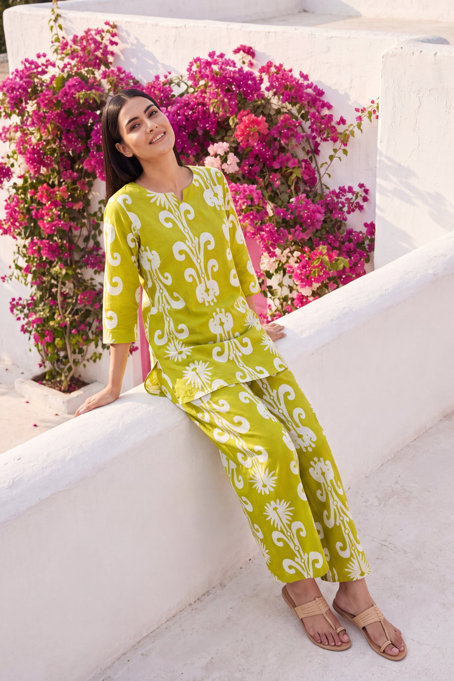Spruce Glade Green Cotton Co-ord Set — image 6