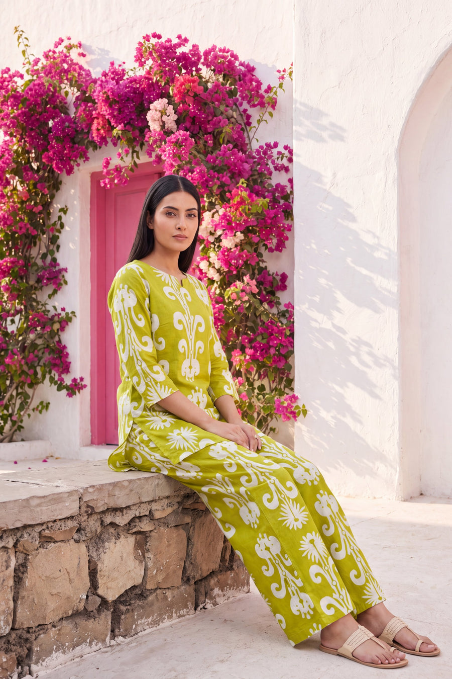 Spruce Glade Green Cotton Co-ord Set — image 8