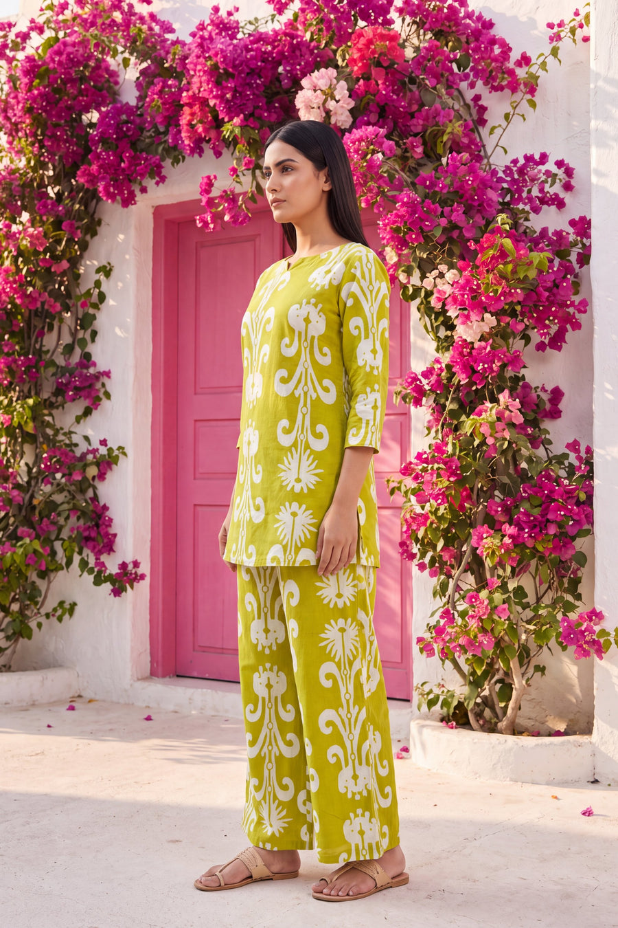 Spruce Glade Green Cotton Co-ord Set — image 10