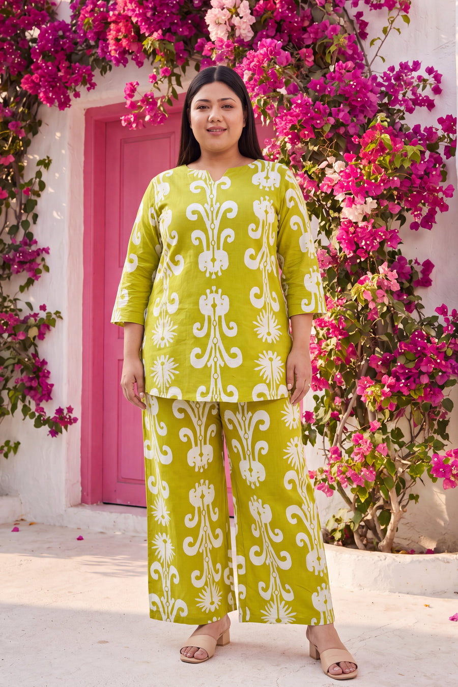 Spruce Glade Green Cotton Co-ord Set — image 13