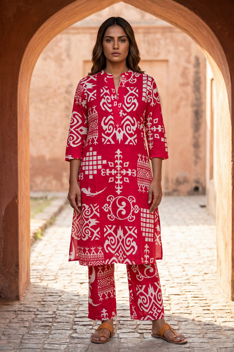 Traditional Pattern Heritage Cotton Co-ord Set — image 8