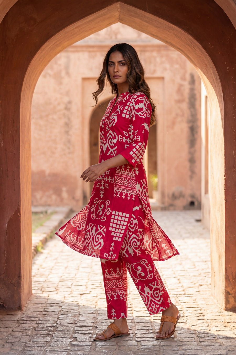 Traditional Pattern Heritage Cotton Co-ord Set — image 5