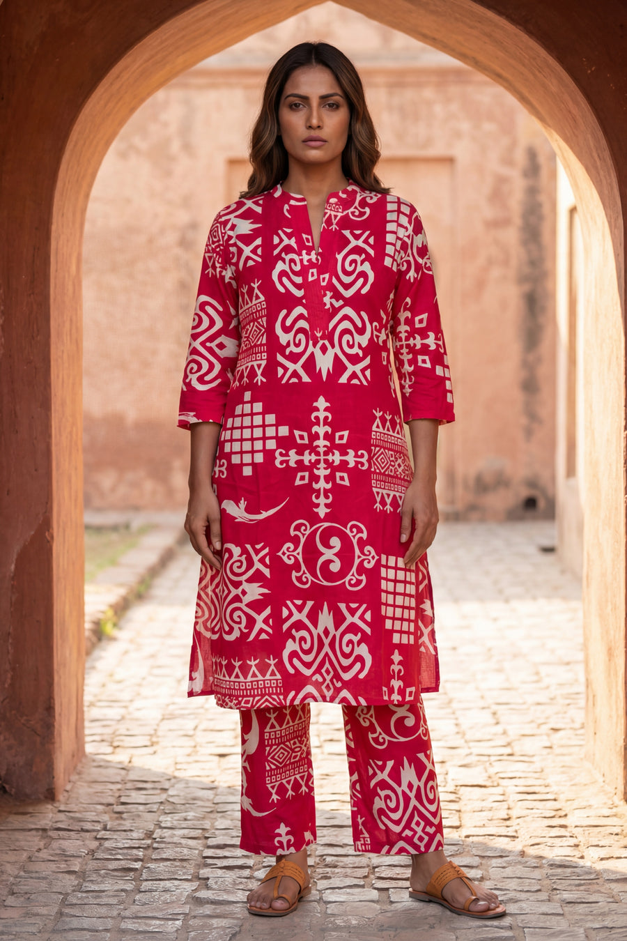 Traditional Pattern Heritage Cotton Co-ord Set — image 6
