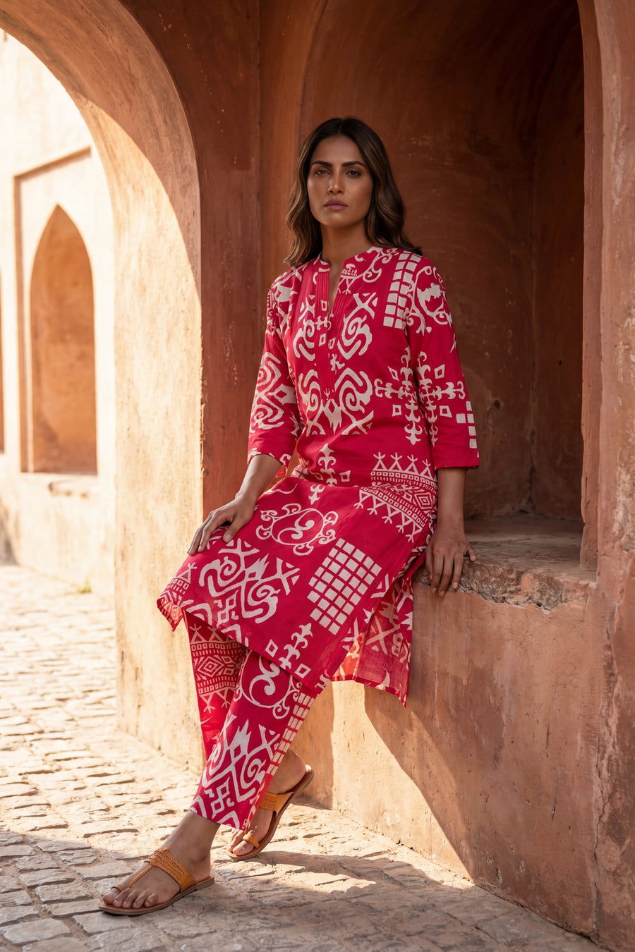 Traditional Pattern Heritage Cotton Co-ord Set — image 10
