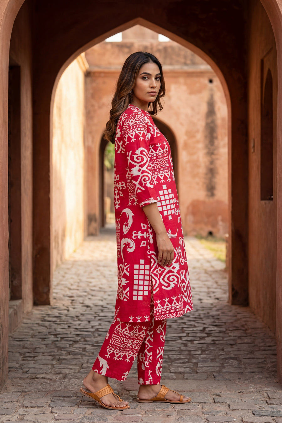 Traditional Pattern Heritage Cotton Co-ord Set — image 2
