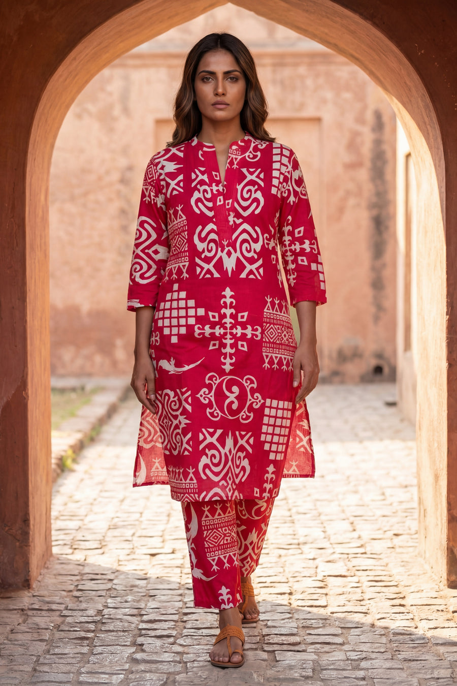 Traditional Pattern Heritage Cotton Co-ord Set — image 9