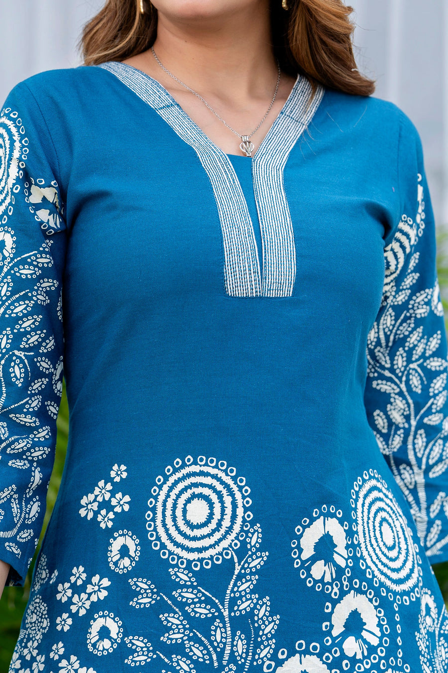 Blue Drift Cotton Flex Co-ord Set — image 3