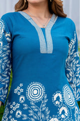 Blue Drift Cotton Flex Co-ord Set from Me&My
