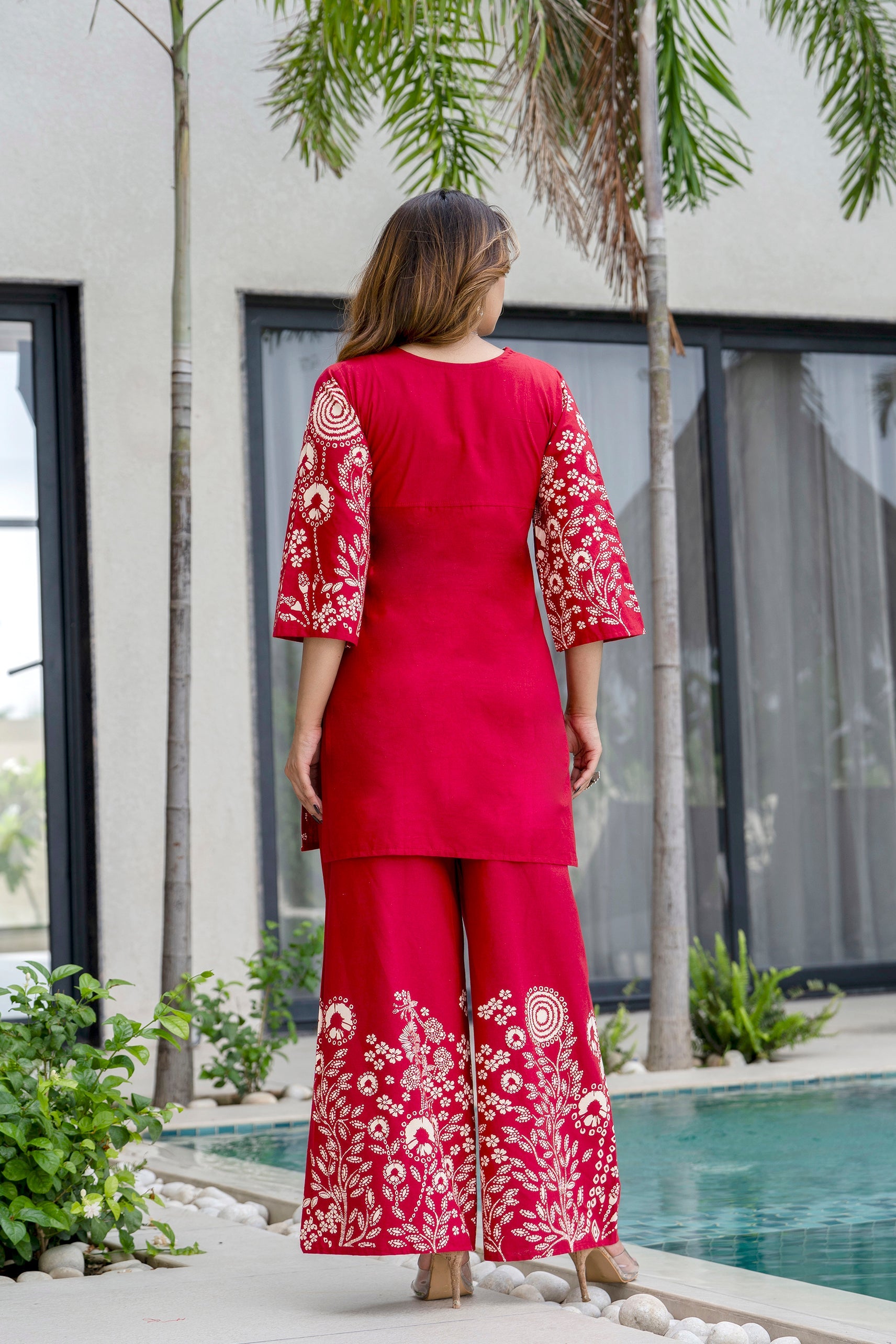 Merlot Motion Cotton Flex Co-ord Set from Me&My