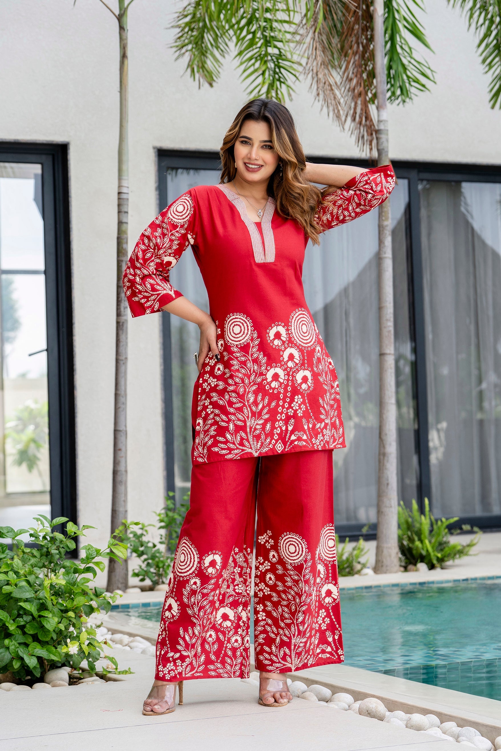 Merlot Motion Cotton Flex Co-ord Set from Me&My