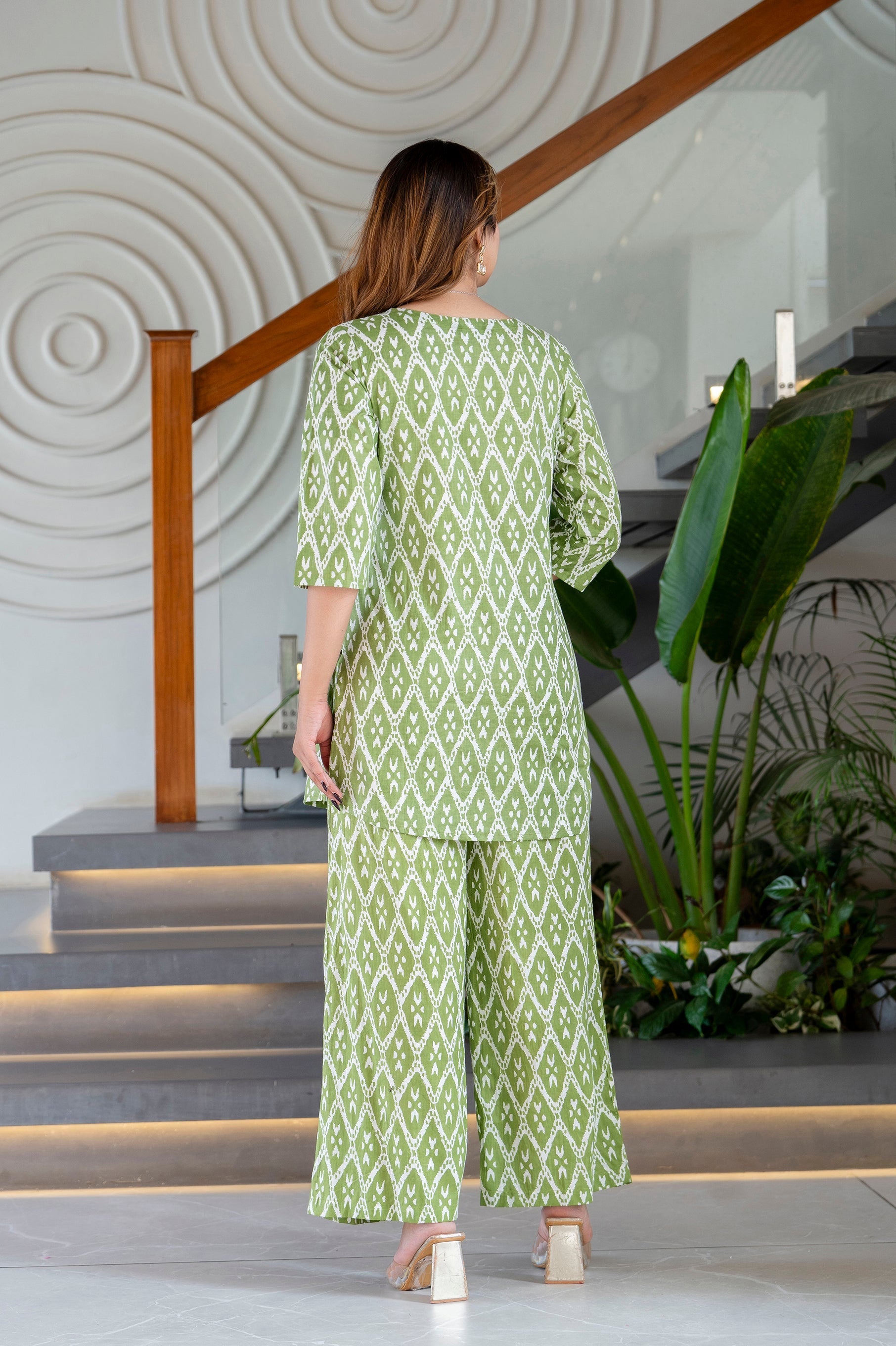 Moss Mirage Cotton Co-ord Set from Me&My