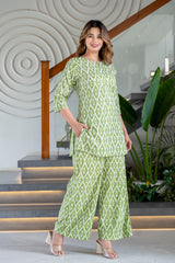 Moss Mirage Cotton Co-ord Set - Me&My