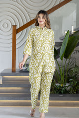 Fernmaze Cotton Co-ord Set