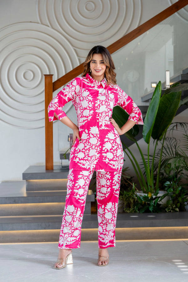 Sorbet Scribble Cotton Co-ord Set