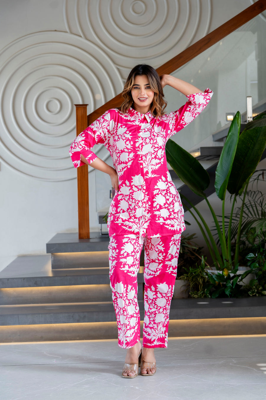 Sorbet Scribble Cotton Co-ord Set — image 5