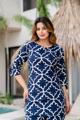 Azurestroke Cotton Co-ord Set from Me&My