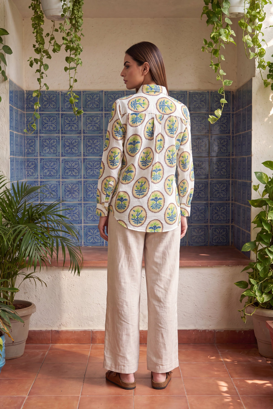 Snowfield White Cotton Shirt — image 2
