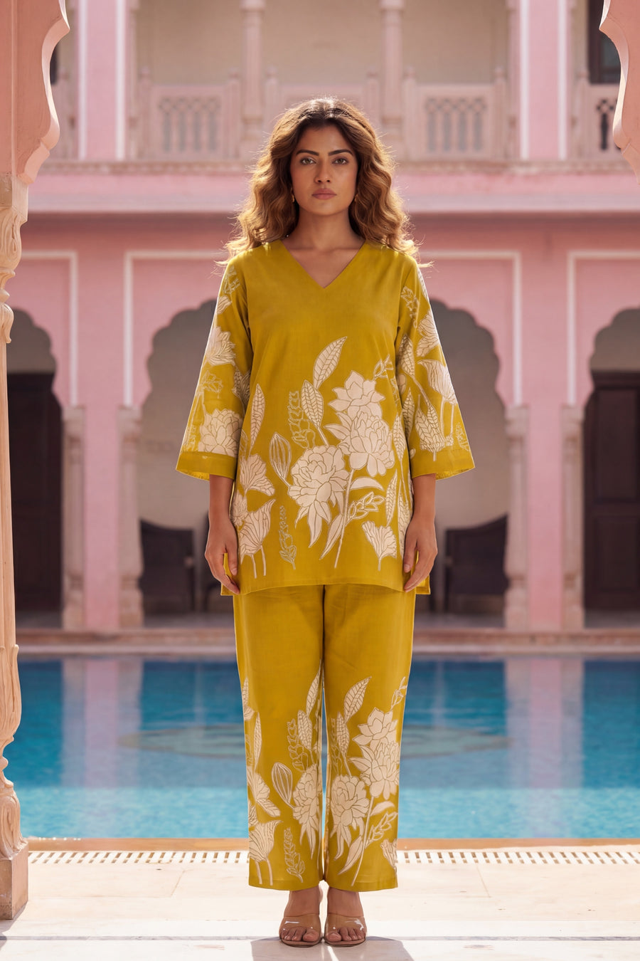 Mustard Gardens Heritage Cotton Flex Co-ord Set — image 6