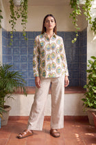 Snowfield White Cotton Shirt
