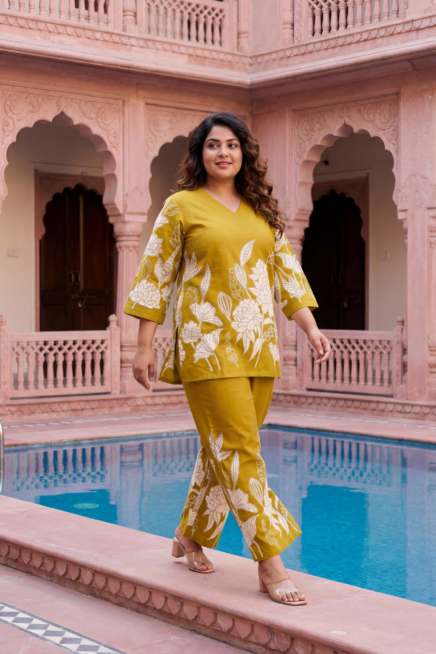 Mustard Gardens Heritage Cotton Flex Co-ord Set — image 3