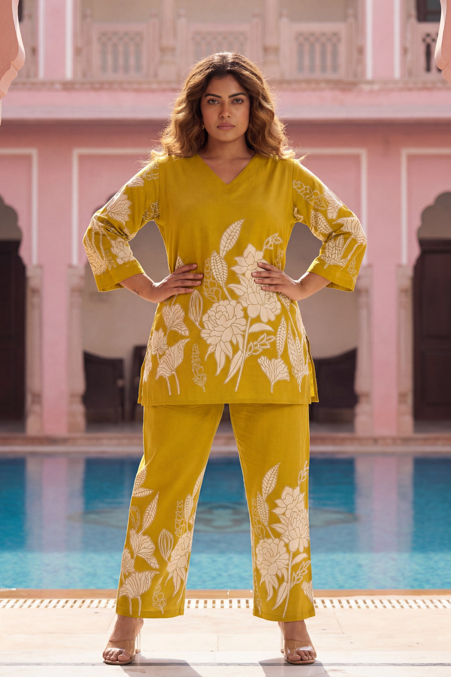 Mustard Gardens Heritage Cotton Flex Co-ord Set — image 7