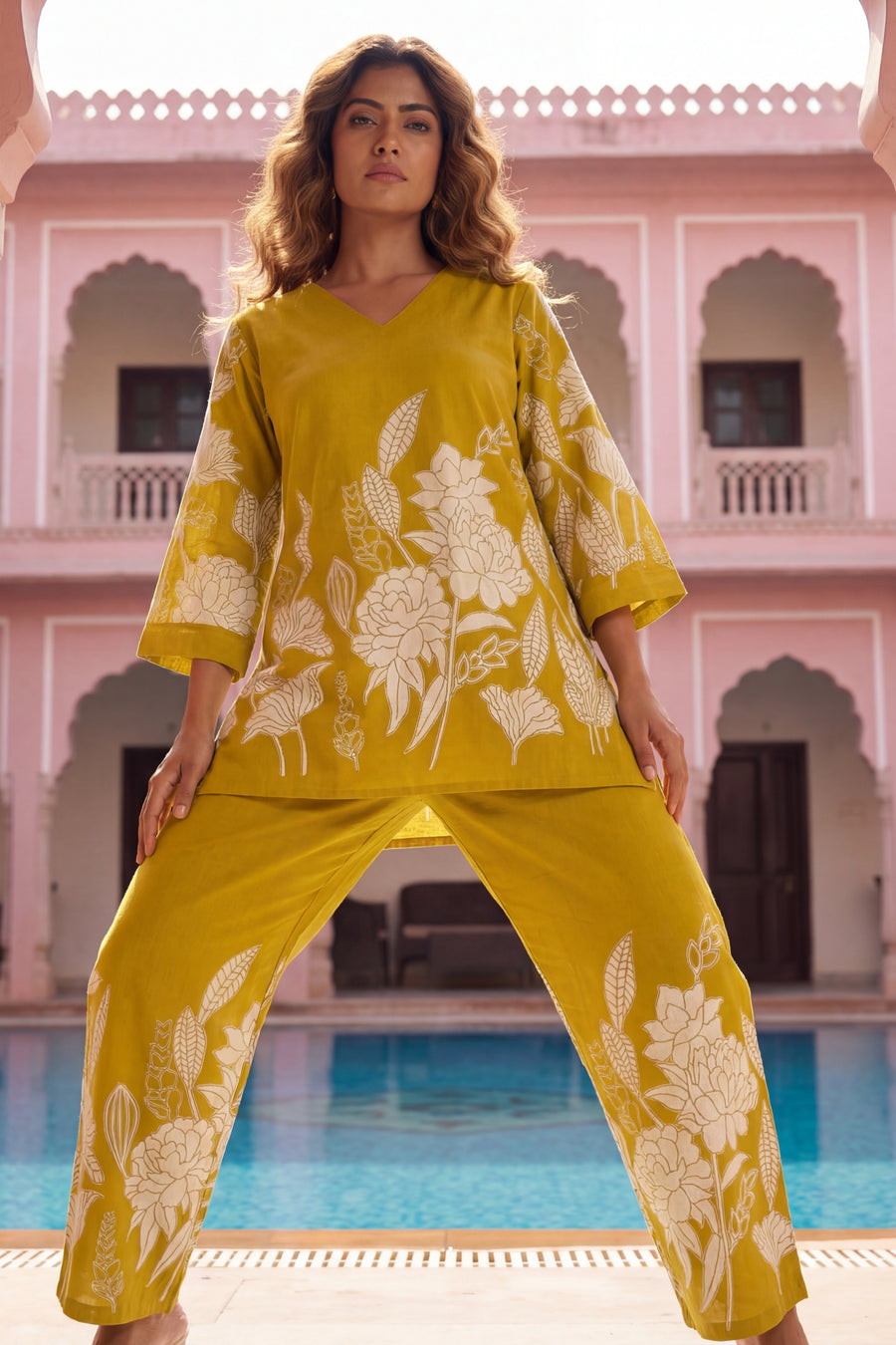 Mustard Gardens Heritage Cotton Flex Co-ord Set — image 8