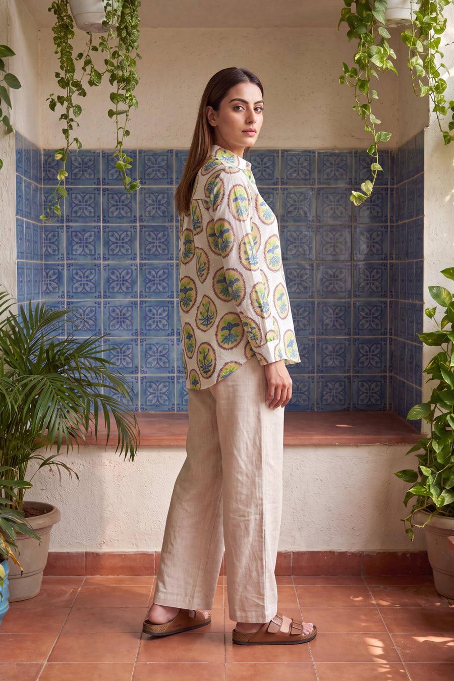 Snowfield White Cotton Shirt — image 6