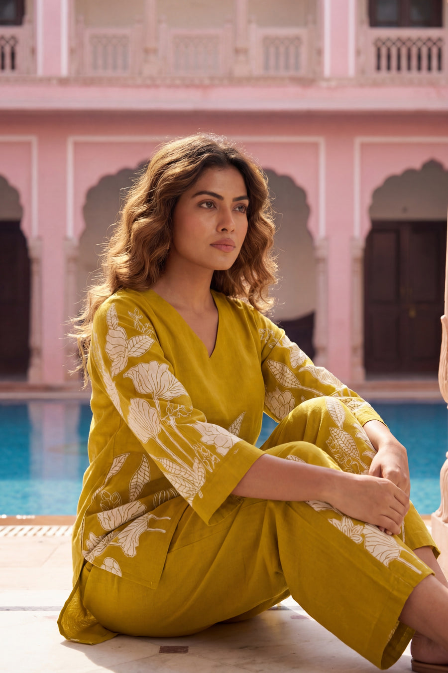 Mustard Gardens Heritage Cotton Flex Co-ord Set — image 5