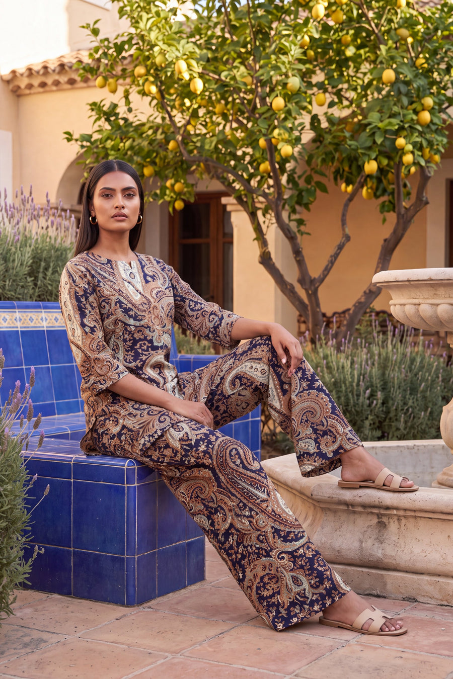 Bluebell Bloom Cotton Co-ord Set — image 5