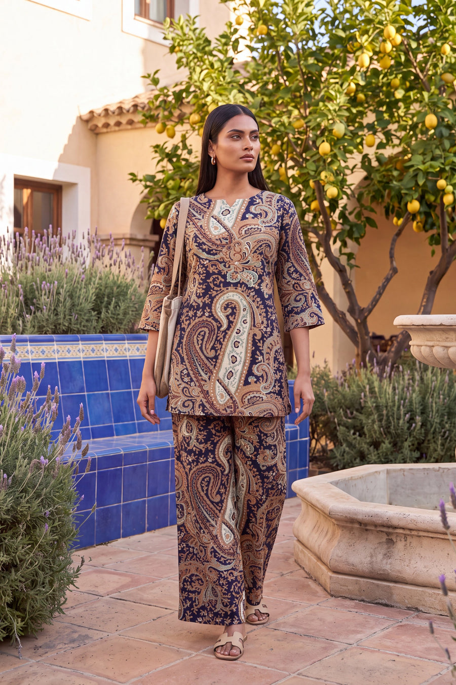 Bluebell Bloom Cotton Co-ord Set — image 6